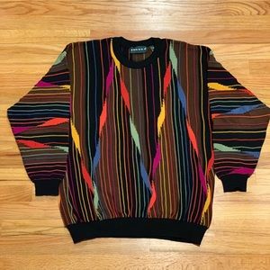 Colorful vintage Tundra sweater